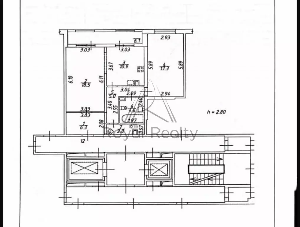 2-к кв. Санкт-Петербург просп. Медиков, 10к5 (65.7 м) - Фото 2