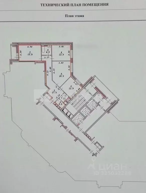 3-к кв. Новосибирская область, Новосибирск Сухарная ул., 101 (85.0 м) - Фото 2