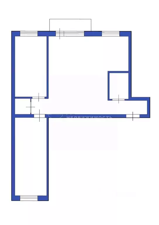 3-к кв. Кемеровская область, Кемерово ул. Дзержинского, 12 (54.0 м) - Фото 2