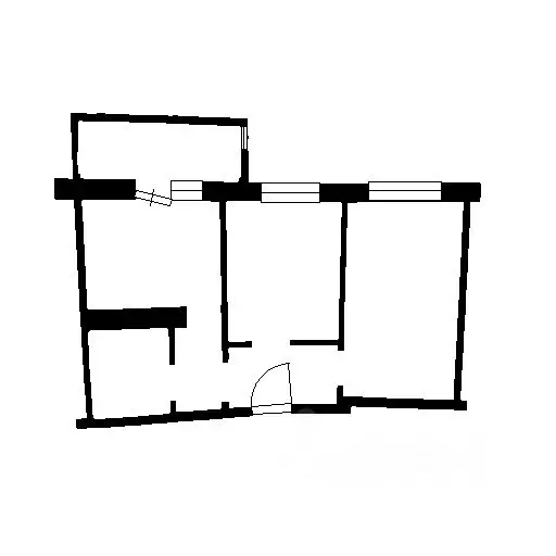 2-к кв. Татарстан, Казань ул. Натана Рахлина, 13к2 (46.0 м) - Фото 1