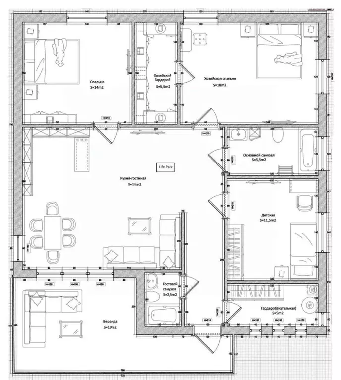 Дом в Крым, Симферопольский район, Добровское с/пос, с. Краснолесье ... - Фото 2