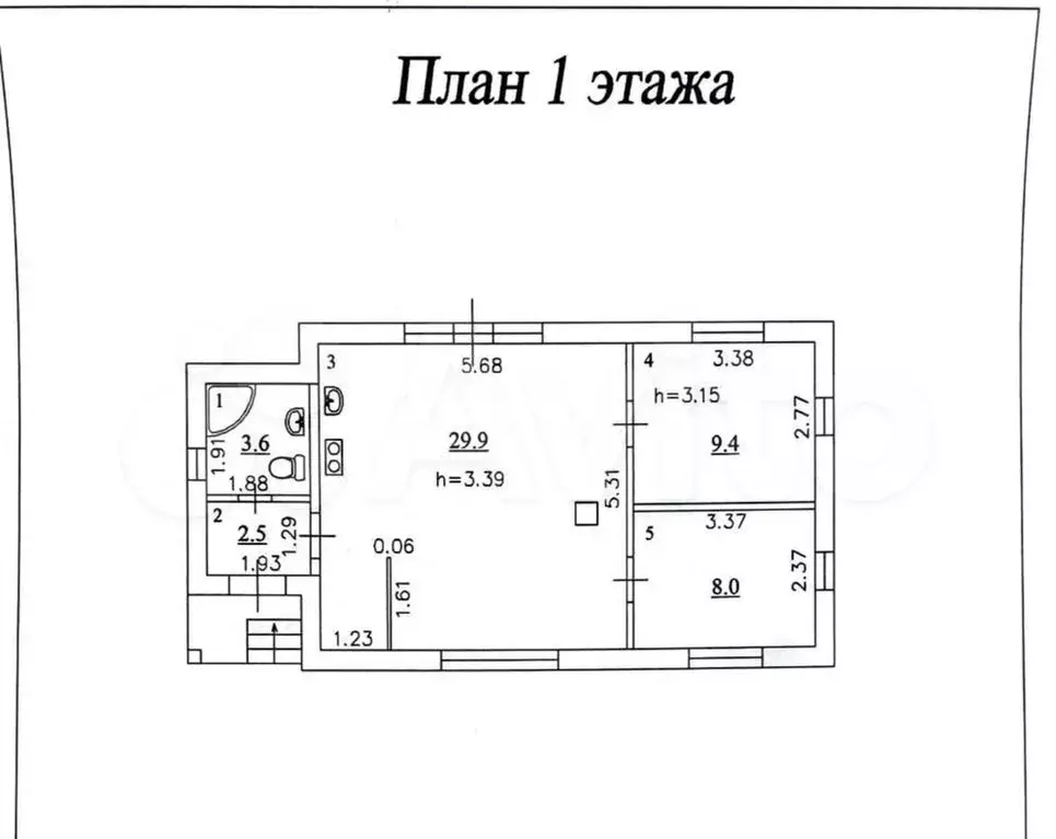 Дом 60 м на участке 8,5 сот. - Фото 0