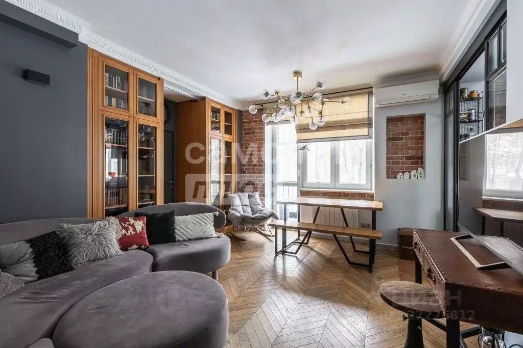 2-к кв. Москва Малая Бронная ул., 19А (52.0 м) - Фото 1