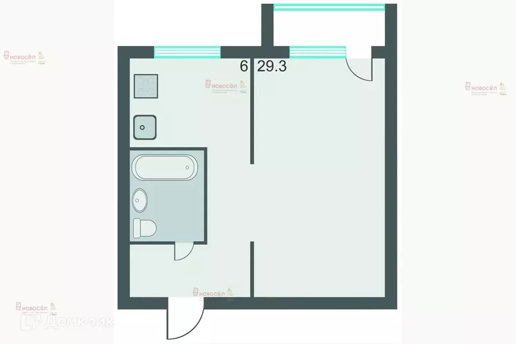 Продаётся 1-к квартира, 29 м - Фото 1