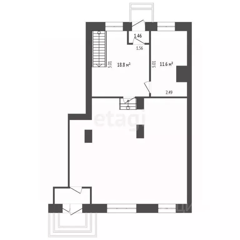 Торговая площадь в Челябинская область, Миасс просп. Автозаводцев, 27 ... - Фото 2