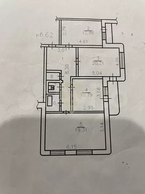 3-к. квартира, 88 м, 13/15 эт. - Фото 0