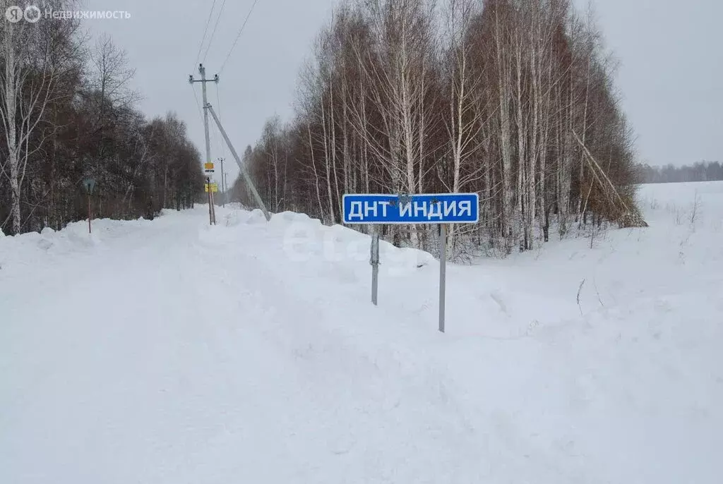 Участок в Мошковский район, коттеджный посёлок Индия, 2-й Загородный ... - Фото 1
