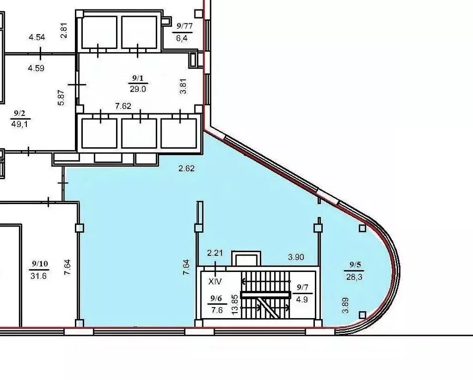 Офис в Москва Русаковская ул., 13 (154 м) - Фото 2