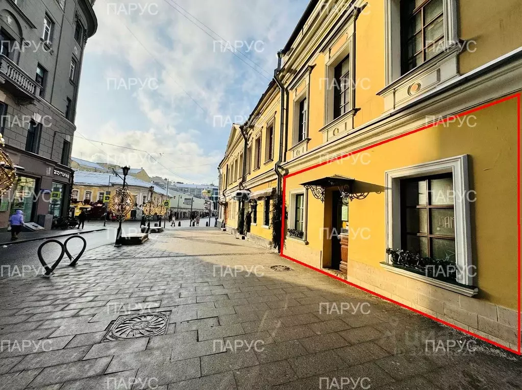 Помещение свободного назначения в Москва Большой Спасоглинищевский ... - Фото 1