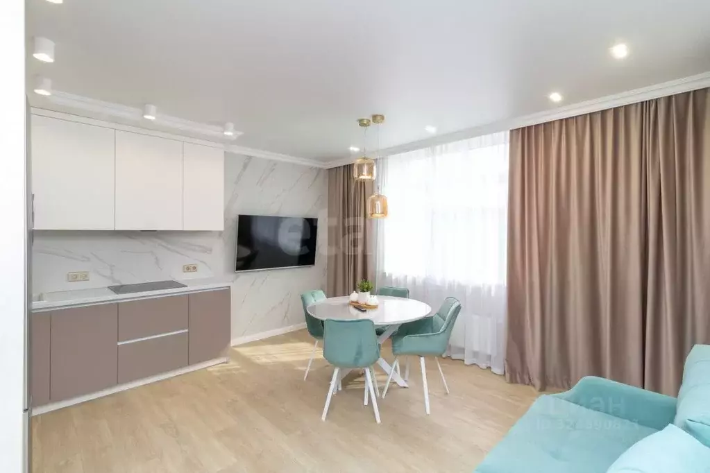 3-к кв. Тюменская область, Тюмень ул. Ю.-Р.Г. Эрвье, 38 (75.1 м) - Фото 1