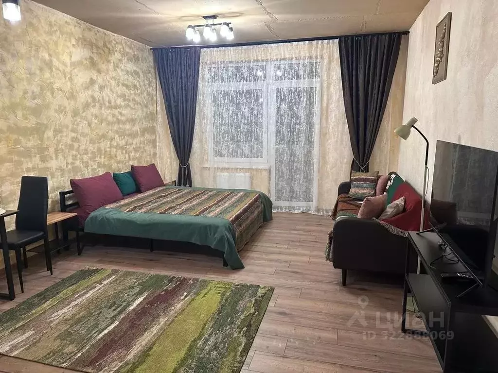 1-к кв. Тюменская область, Тюмень ул. Краснооктябрьская, 10 (35.0 м) - Фото 1