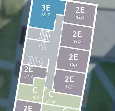 1-к кв. Ленинградская область, Всеволожский район, Свердловское ... - Фото 2