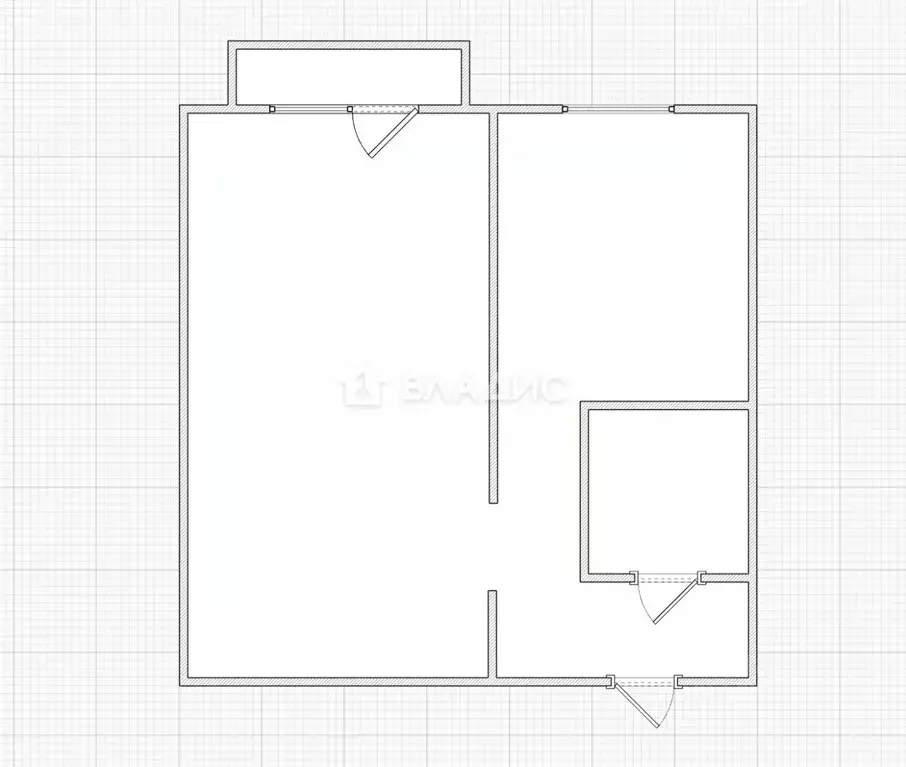 1-к кв. Пензенская область, Пенза Одесская ул., 6 (30.0 м) - Фото 1