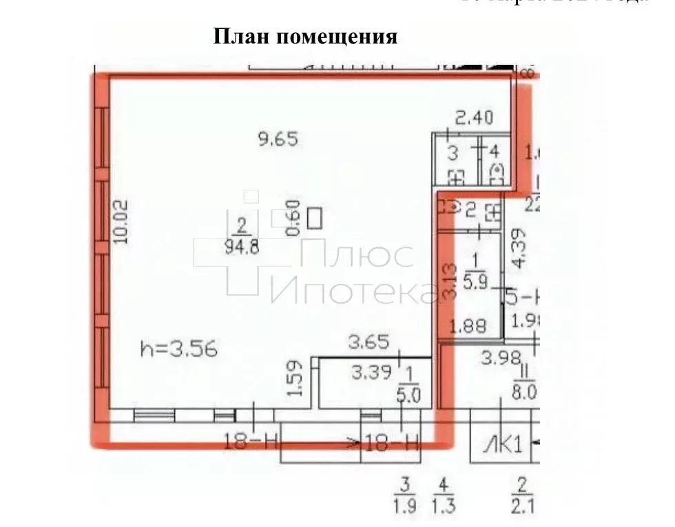 Помещение свободного назначения в Санкт-Петербург просп. Тореза, 44к2 ... - Фото 1