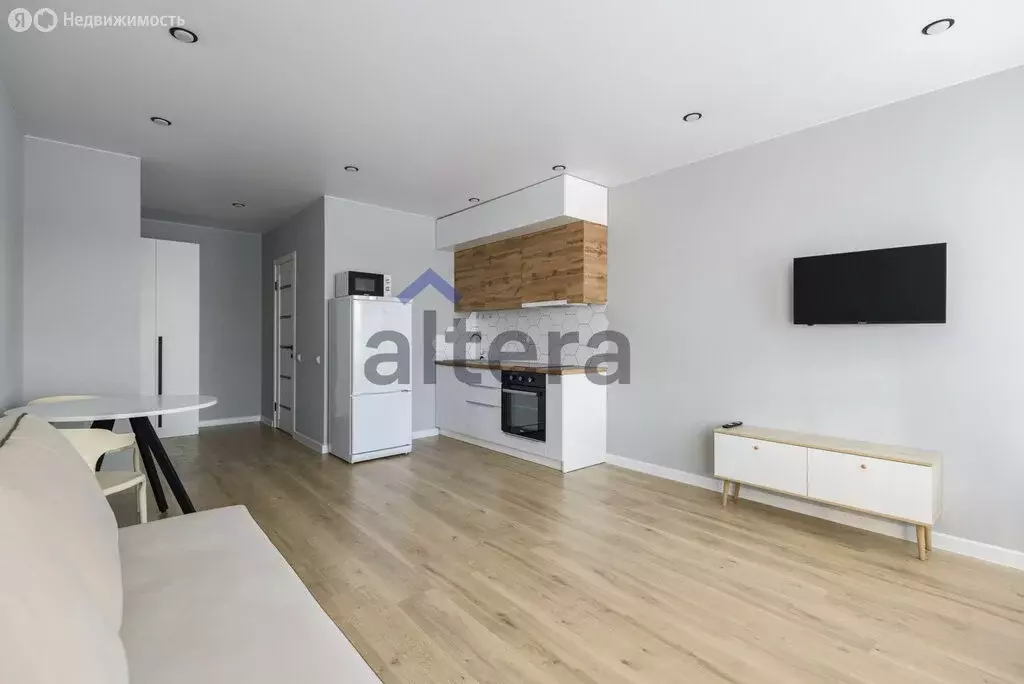 Квартира-студия: село Высокая Гора, жилой комплекс Атмосфера (29.1 м) - Фото 2