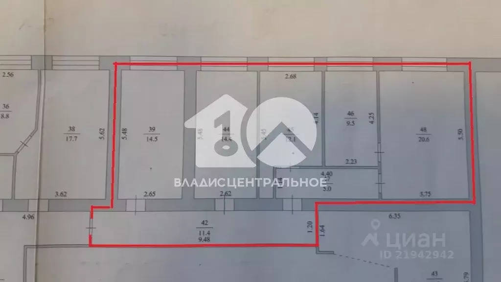 Офис в Новосибирская область, Новосибирск ул. Малыгина, 13/1 (88 м) - Фото 2
