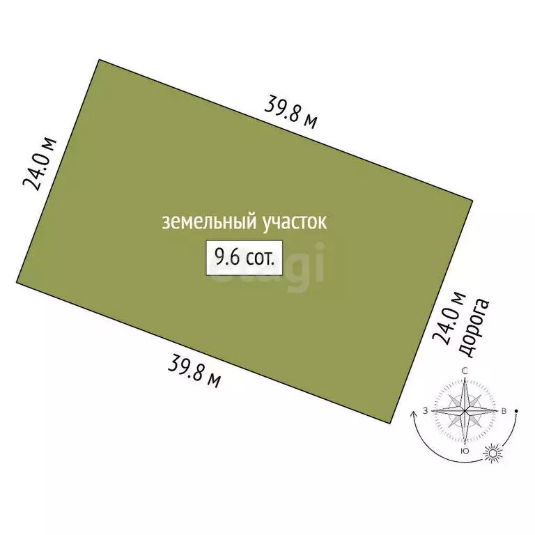 Участок в Заводоуковск, улица Семёна Урусова (9.6 м) - Фото 1