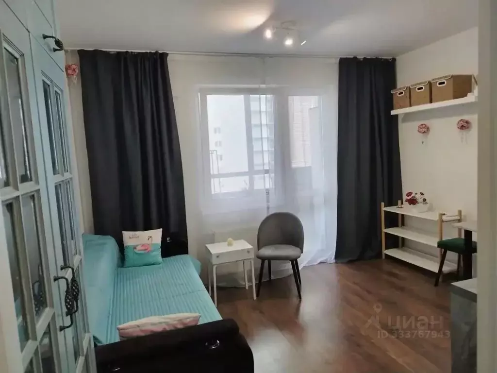 Студия Санкт-Петербург ул. Пахомовская, 26 (18.8 м) - Фото 1