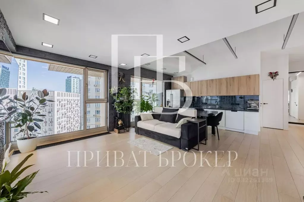 3-к кв. Москва ул. Народного Ополчения, 13 (74.0 м) - Фото 2
