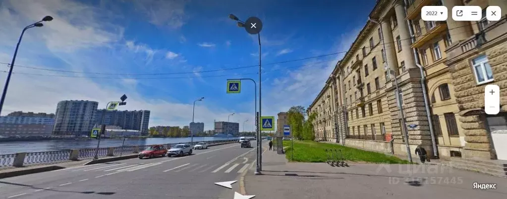 4-к кв. Санкт-Петербург Октябрьская наб., 100К1 (105.4 м) - Фото 0