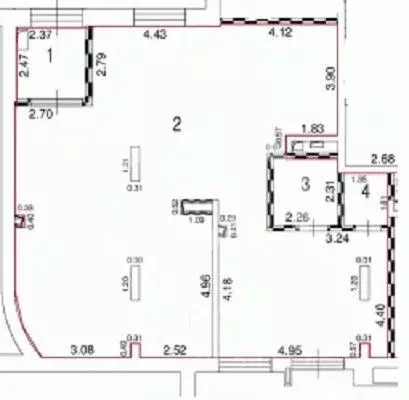 Помещение свободного назначения в Москва Новочеремушкинская ул., 27 ... - Фото 1