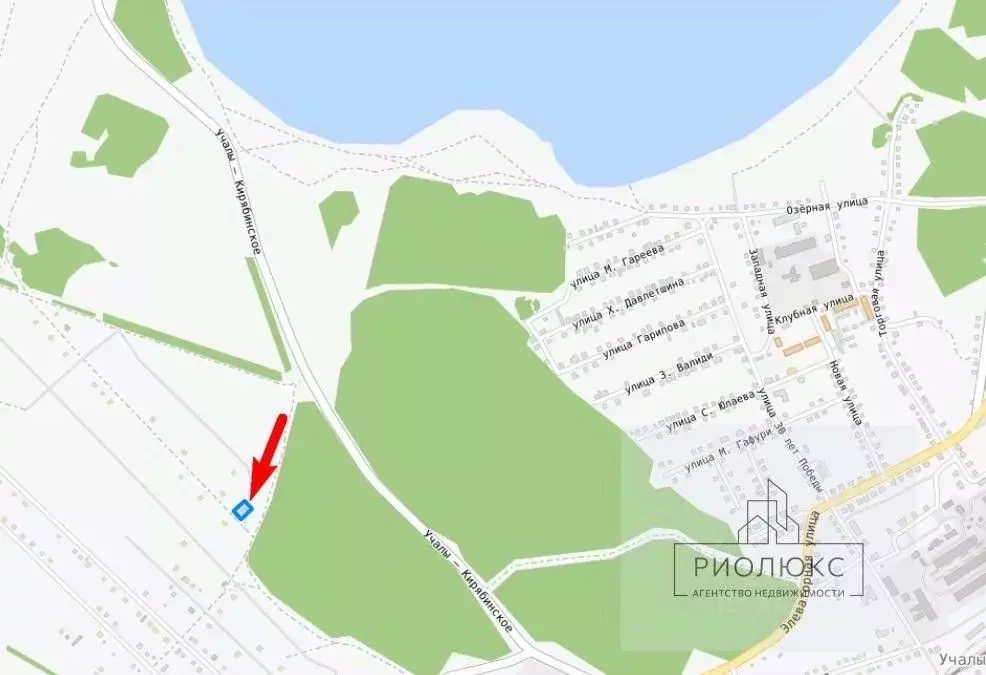 Участок в Башкортостан, Учалинский сельсовет, с. Учалы ул. Сосновая ... - Фото 2