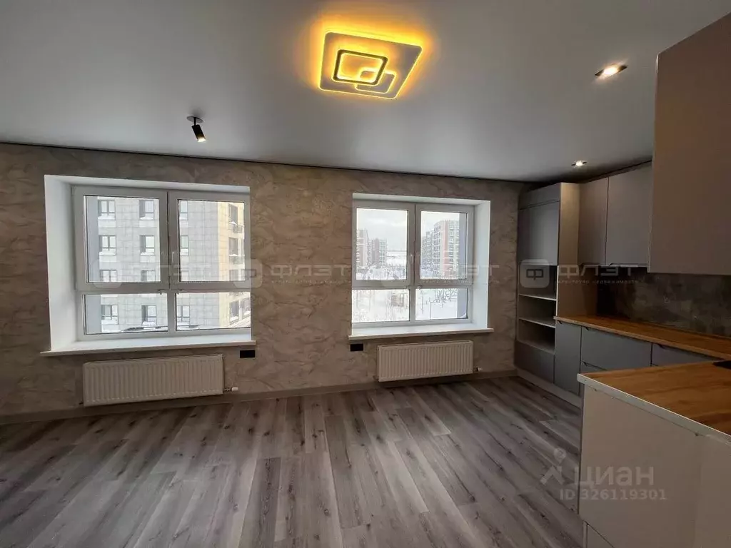 2-к кв. Татарстан, с. Высокая Гора ул. Хасана Шайдуллина, 1 (45.1 м) - Фото 2