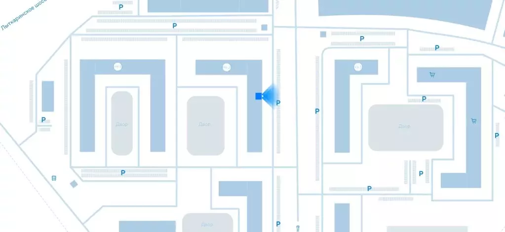 1-к кв. Московская область, Люберцы городской округ, Мирный пгт ул. ... - Фото 2