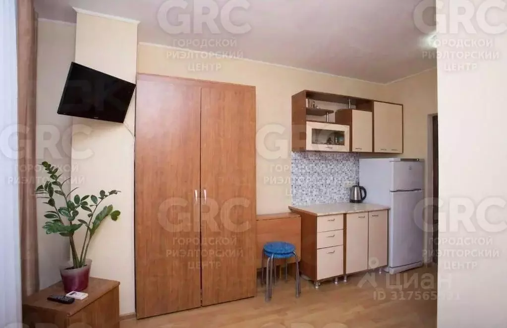 Студия Краснодарский край, Сочи ул. Удачи, 6 (14.0 м) - Фото 1