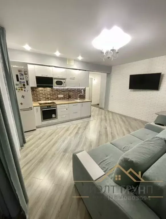 2-к кв. Татарстан, Казань ул. Азата Аббасова, 9 (45.9 м) - Фото 1