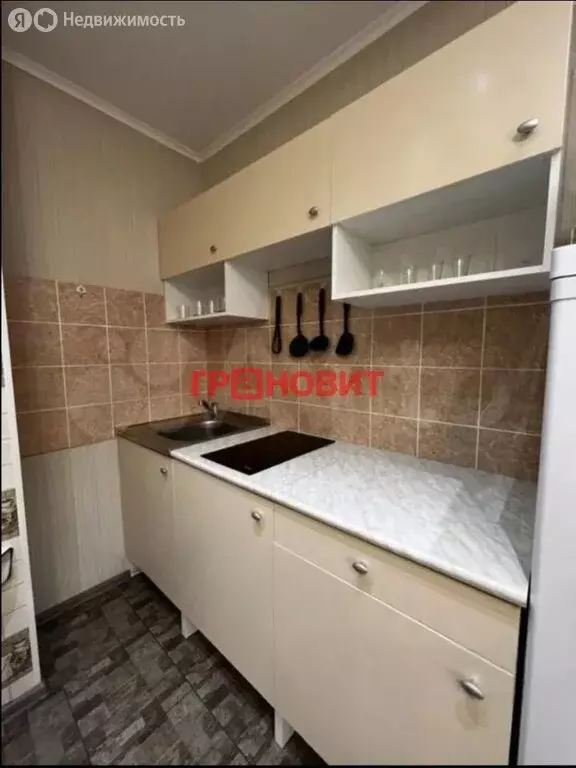 Квартира-студия: Новосибирск, улица Державина, 92 (30 м) - Фото 1