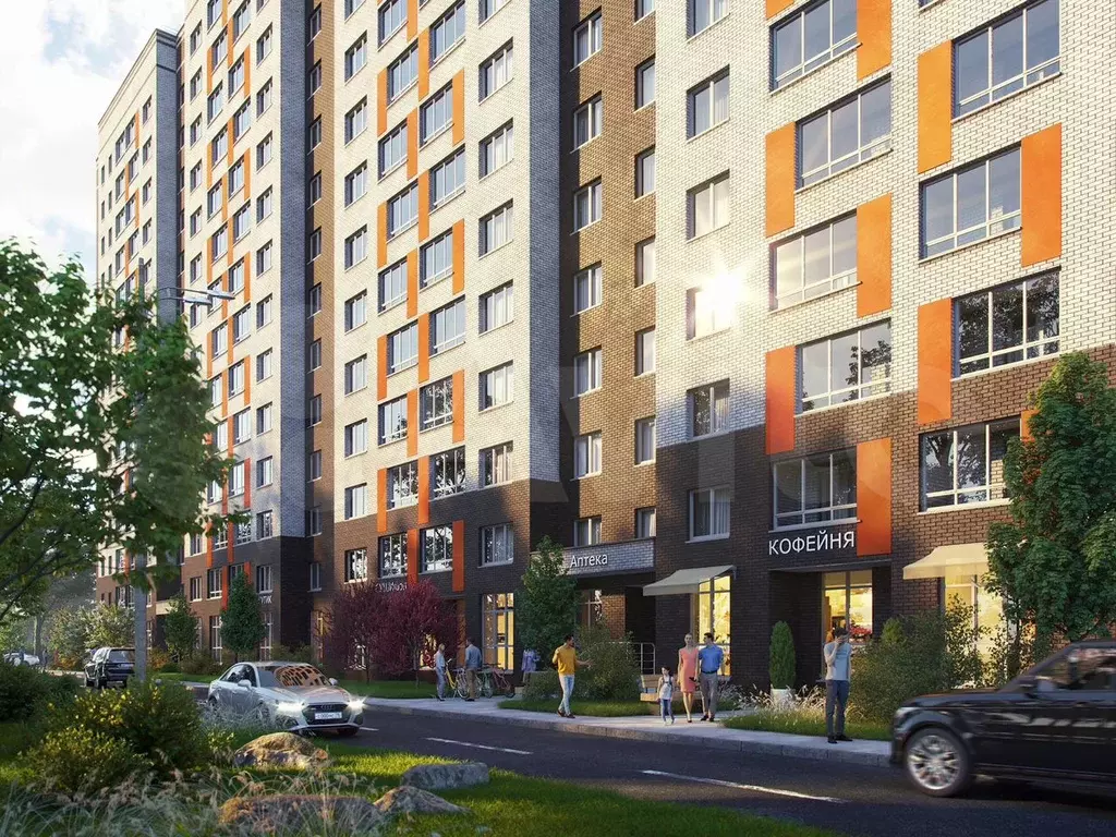 2-к. квартира, 58,2 м, 11/17 эт. - Фото 1