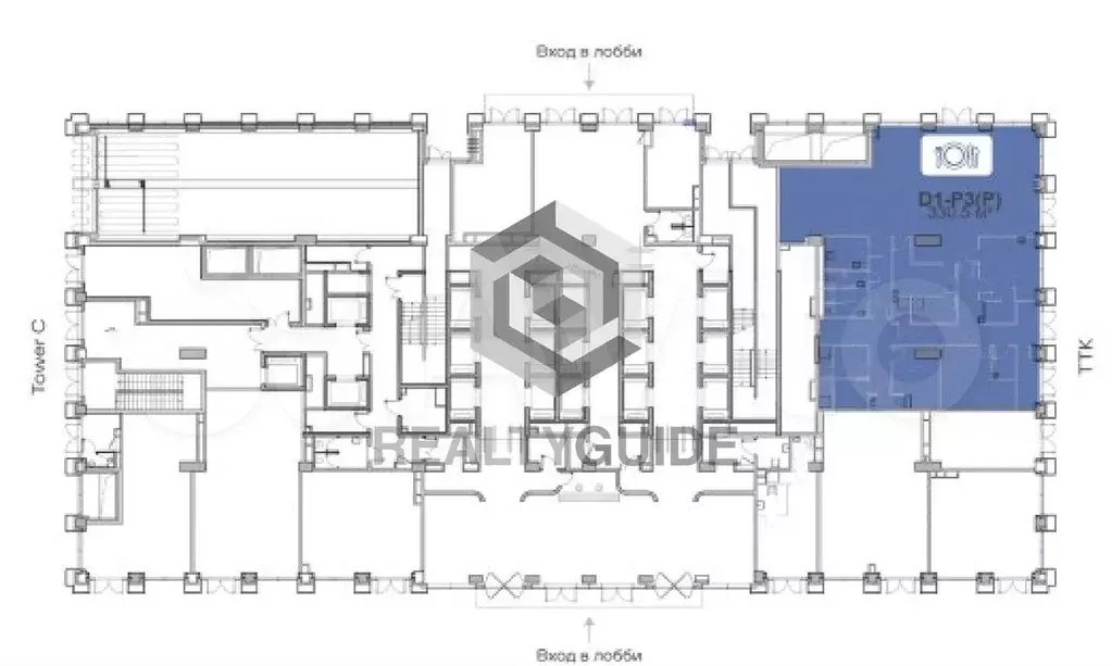 330 м2 Бизнес-центр  Stone Towers D  A - Фото 0