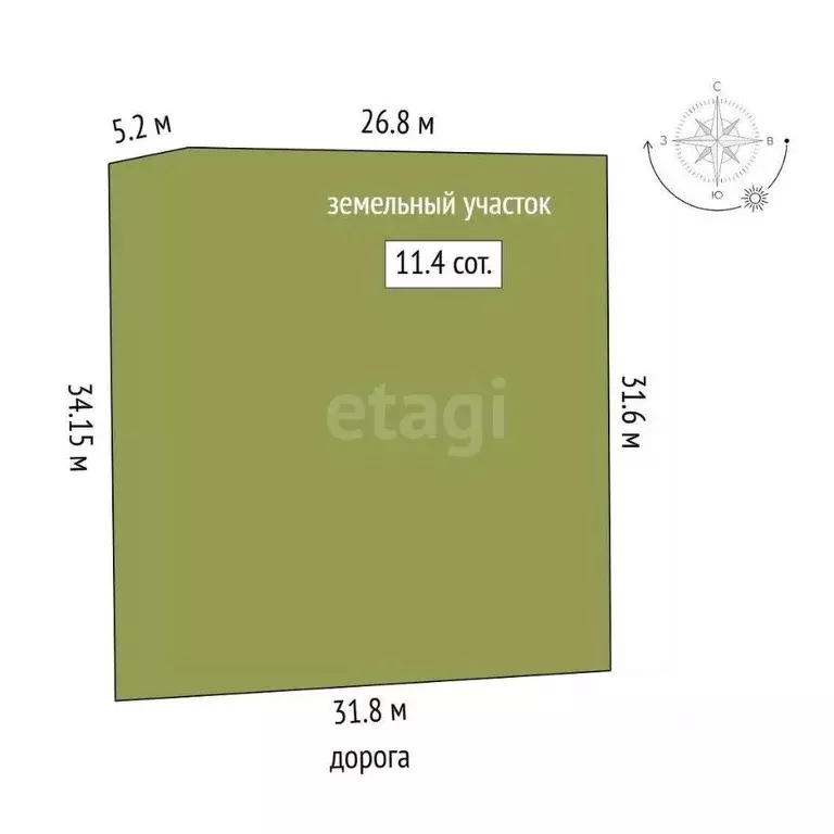 Участок в Крым, Ялта муниципальный округ, Гаспра пгт ш. Южнобережное ... - Фото 2