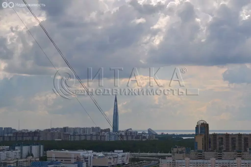 3-комнатная квартира: Санкт-Петербург, Комендантский проспект, 53к1 ... - Фото 0
