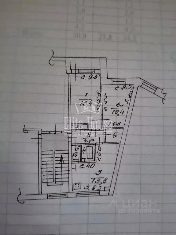 2-к кв. Калужская область, Калуга Турынино мкр, пер. Советский, 2 ... - Фото 2