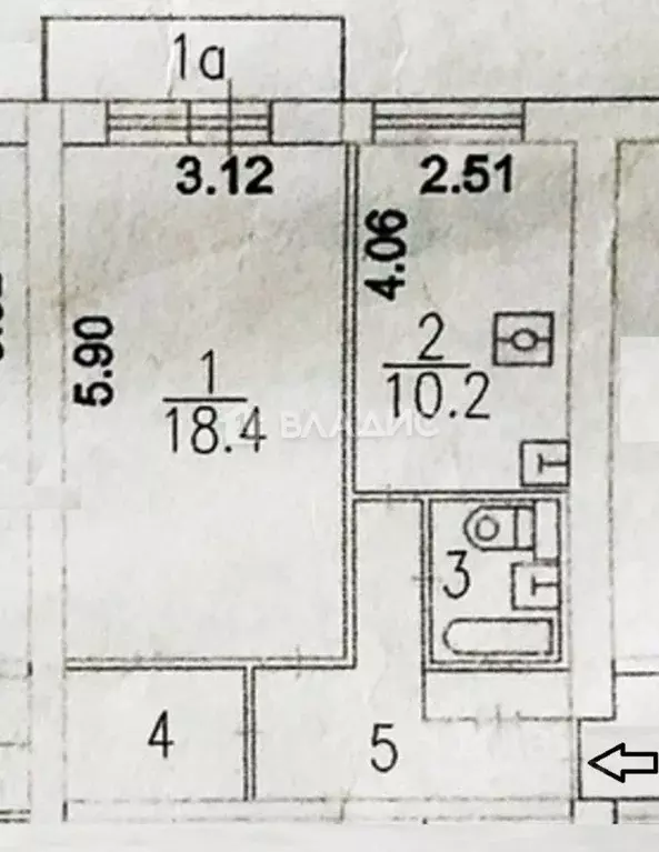 1-к кв. Москва бул. Яна Райниса, 16К2 (41.1 м) - Фото 1