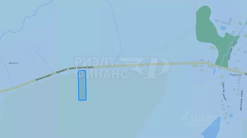 Участок в Калининградская область, Зеленоградский муниципальный округ, ... - Фото 1