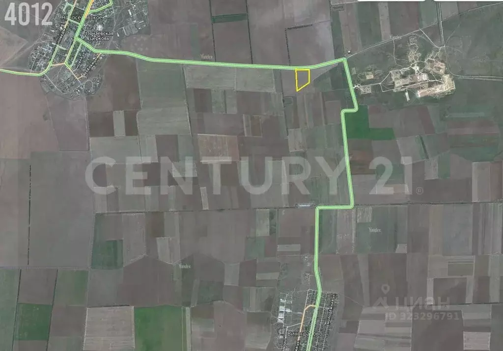 Участок в Крым, Сакский район, с. Виноградово ул. Ленина (689.0 сот.) - Фото 2