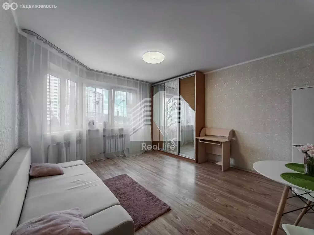 Квартира-студия: Домодедово, микрорайон Южный, улица Курыжова, 32 ... - Фото 2