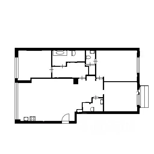 4-к кв. Москва Казарменный пер., 3 (140.0 м) - Фото 2