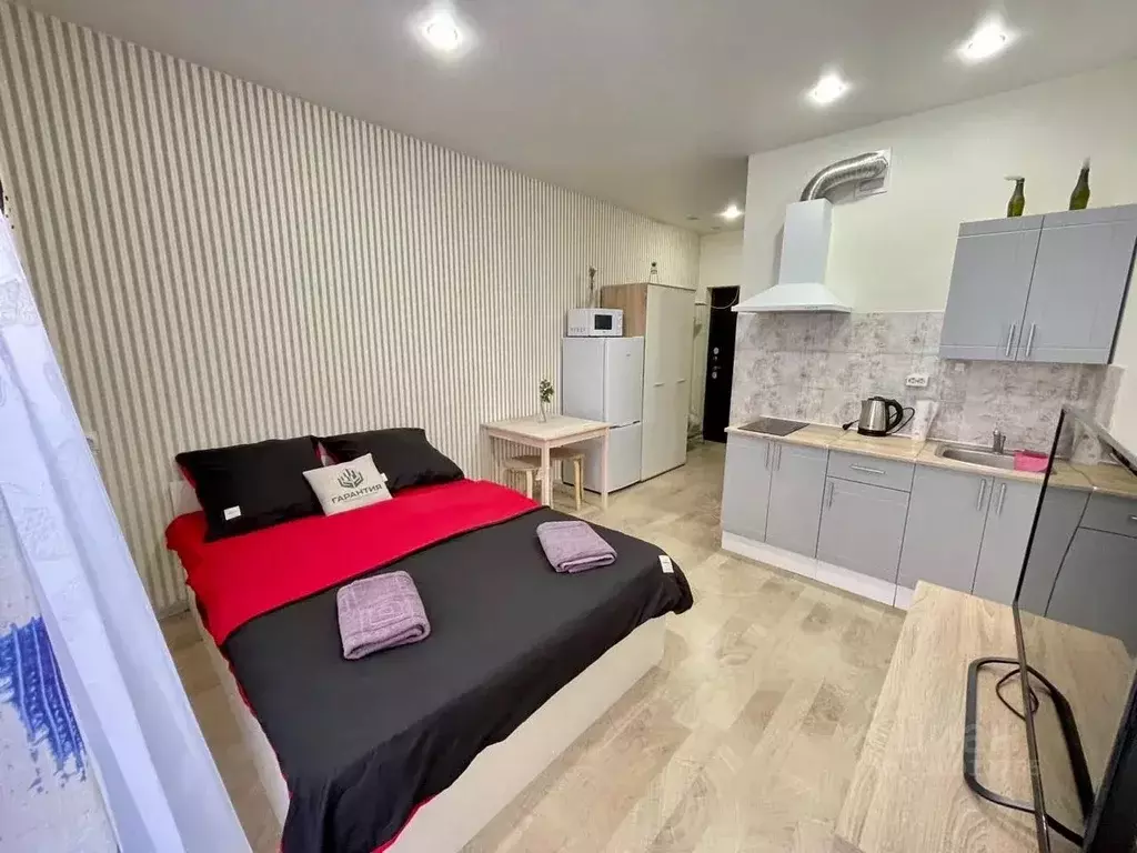 Студия Краснодарский край, Краснодар ул. Ивана Беличенко, 90к2 (30.0 ... - Фото 1