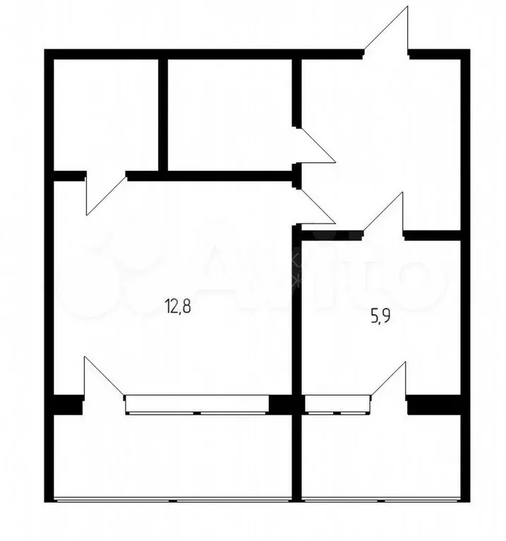 Квартира-студия, 15 м, 1/8 эт. - Фото 0