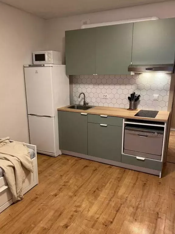 Квартира, 1 комната, 38.4 м - Фото 0