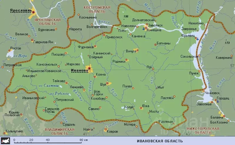 Дом в Ивановская область, Кинешемский район, с. Батманы Заречная ул. ... - Фото 2