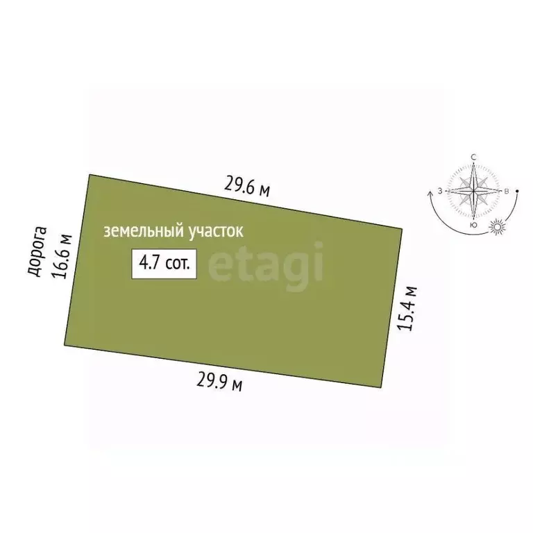 Участок в Ростовская область, Ростов-на-Дону 3-й Раскатный пер. (4.67 ... - Фото 2