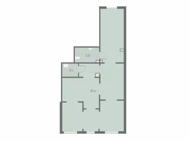 Офис (91 м) - Фото 1