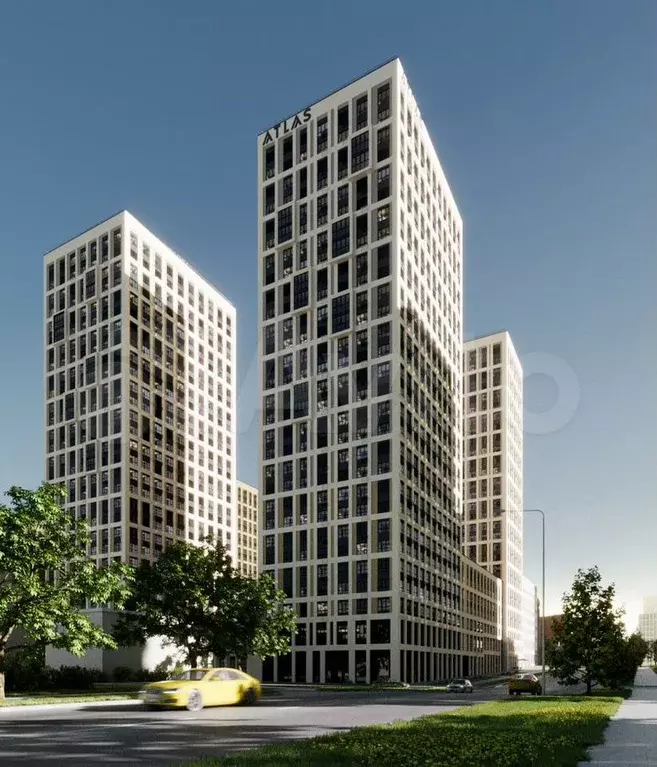 Квартира-студия, 33,1 м, 11/29 эт. - Фото 1