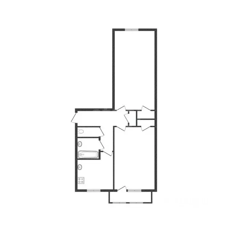 2-к кв. Белгородская область, Белгородский район, Дубовское с/пос, ... - Фото 1