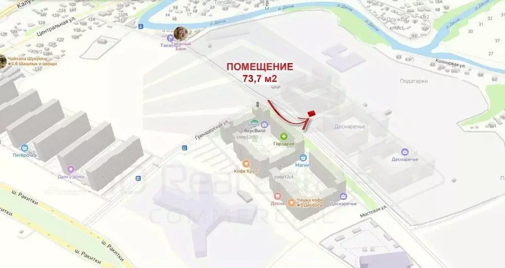 Помещение свободного назначения в Москва № 23 кв-л,  (74 м) - Фото 0